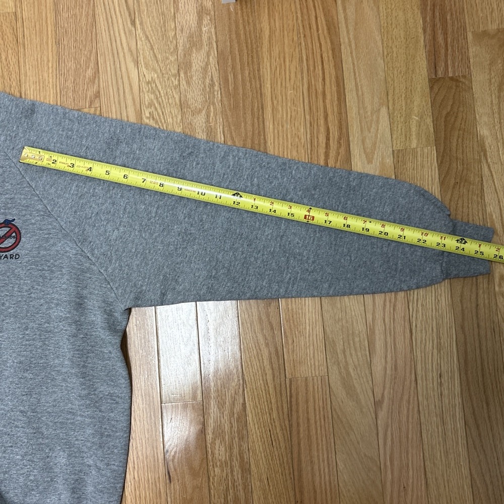 Vintage Union Pacific Salt Lake Yard Hazards Gray Sweatshirt- Size XXL - Picture 9 of 9